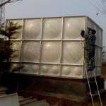 Fiberglass Plastic Sectional Cold Water Storage Tanks For Farm Sewage Water