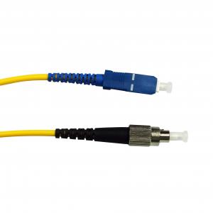 Wholesale SC UPC To FC UPC Optical Fiber Patch Cord Single Mode Simplex Diameter 3mm from china suppliers