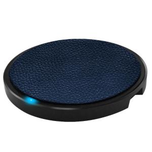 Wholesale Fast Qi 10W 12V wireless charger Pad Leather Surface from china suppliers