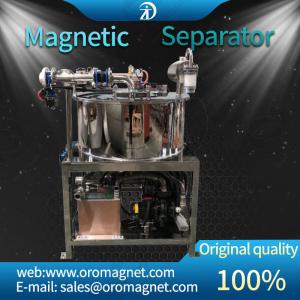 Wholesale High Intensity Magnetic Separator Machine Automatic Electromagnetic Separator For ceramic Slurry chemical from china suppliers