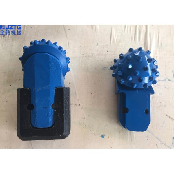 Foundation Drilling Steel Tooth Bit , Round Shank Bits B47K17.5 Carbide Bullet Picks