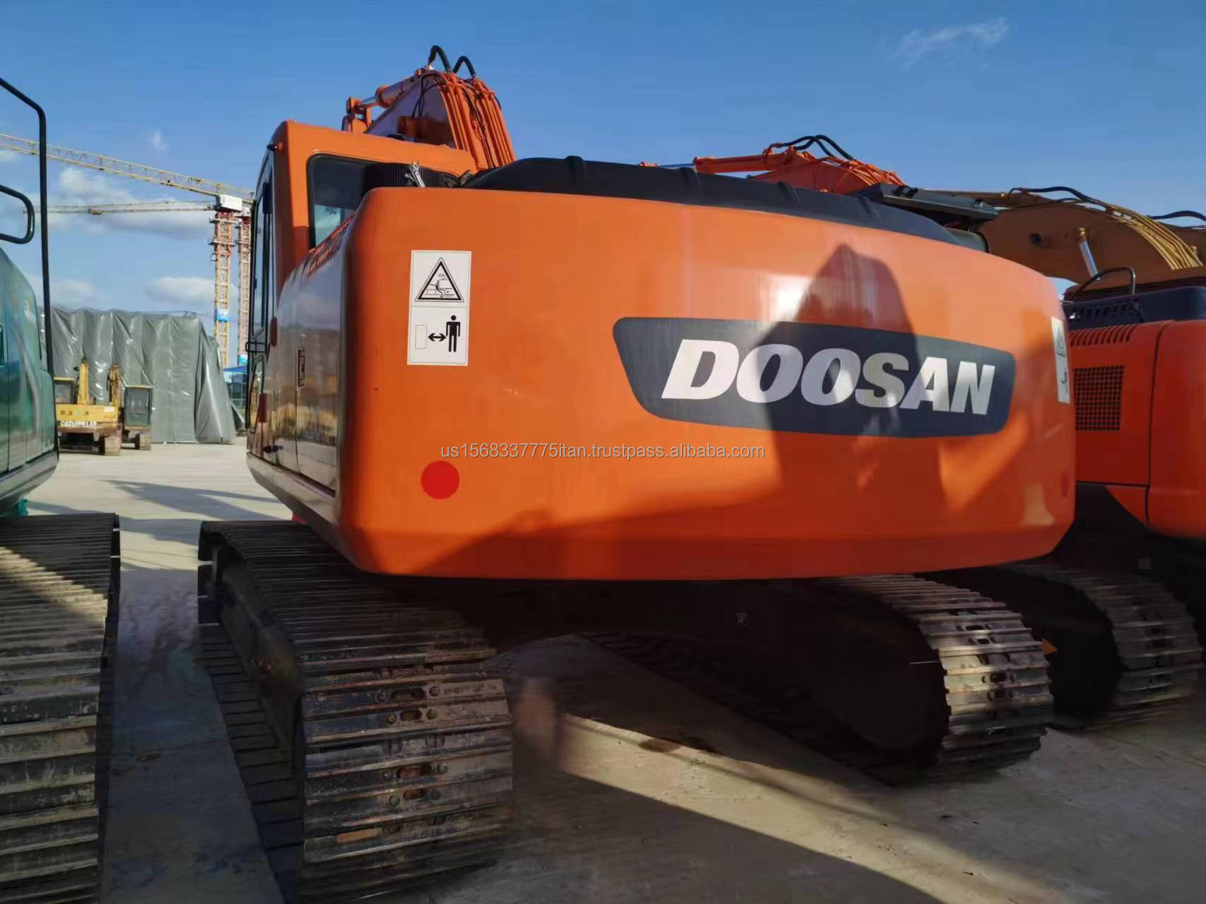 Original Hydraulic Cylinder Doosan DH220 With Great and Multi Function Used Excavator