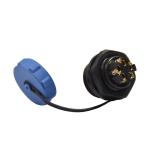 Industrial Waterproof Power Connector Weipu Threaded Plastic