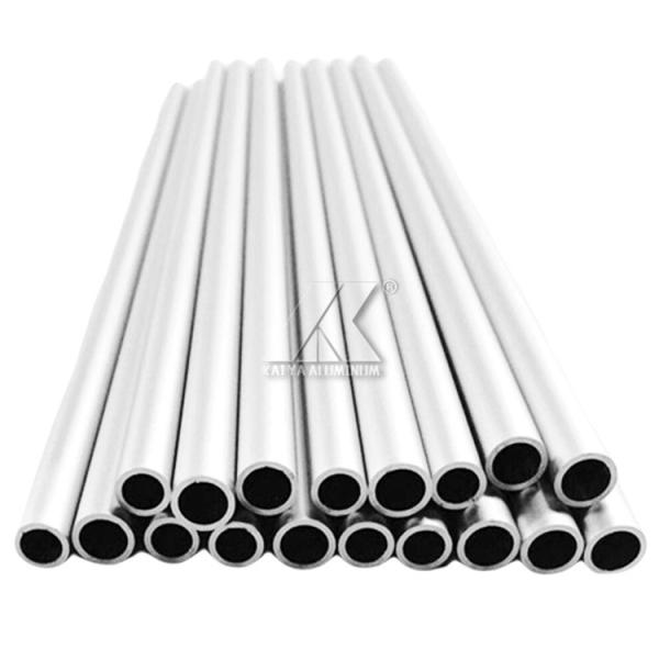 Extruded 6061 Aluminium Tube Profiles Mill Finished Silver For Chair 1 - 3mm