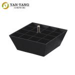 New Design Chrome Plastic Sheet Cabinet Table Leg Furniture hardware
