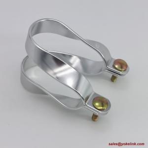 Wholesale Aluminum Purlin Clamp / Cross Connector for Greenhouse 1 5/8&quot; x 1 3/8&quot; from china suppliers