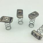 SS304 SS316 M10 M12 M14 HDG Spring Channel Nuts And Washers
