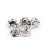 SS304 316 Zinc Coated Hex Weld Nuts M4 M5 M6 M8 M10 M12 ISO GB Mining Spot Weld