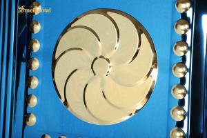 Wholesale Stamped Golden Mirror Ss Sheet , Decoration ODM 4x8 Ss Sheet from china suppliers