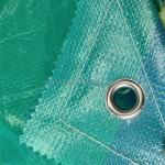 Customer Request Color PE Tarpaulin Sheet for Light Weight Roof Cover in Blue