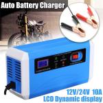Electric Vehicle Battery Charger 12V 24V 10A High Power Intelligent Digital
