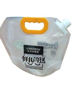 Wholesale 3L Corner Spout Pouch Hang Hole Shampoo Liquid Detergent Pouch 5kgs from china suppliers