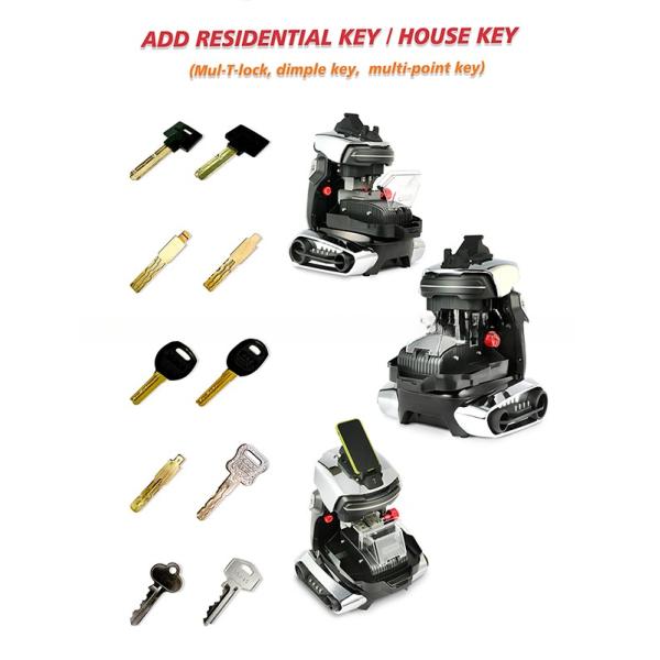 Effortless Key Duplication with TANK 2 Pro The Multifunctional CNC Key Cutting Machine