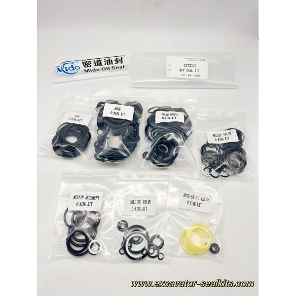 627-0938 C A T 330C Factory Supplied High Performance Main Control Valve Seal Kits