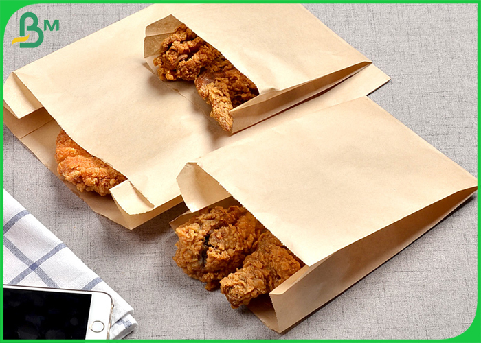 Eco-Friendly 40gsm 50gsm Brown Kraft Food Packaging Paper With FSC Cetified