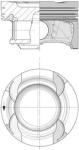 2740301017 Auto Engine Parts Pistons Sets For Mercedes Benz
