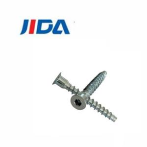 Wholesale Carbon Steel Deep Hole Set Confirmat Hex Socket Head Screw M3x16 For Wood from china suppliers