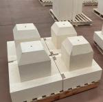Professional SiO2 Content ≤14% Fused Cast AZS Brick for Temperature Glass