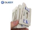 3M Adhesive Sticker ABS Plastic Card Holder , Durable Plastic Id Card Holder