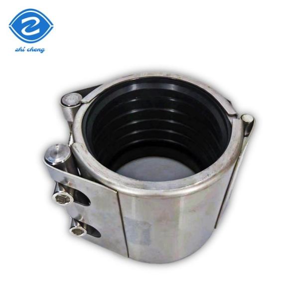 1/2 Size Range Pipe Repair Clamps EPDM Gasket Material Full Circle Design