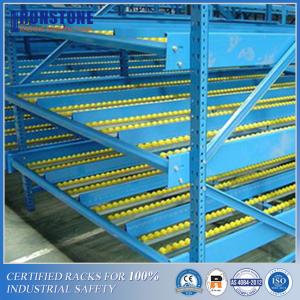 China Multi-Level Gravity Carton Flow Logistic Rack For Reducing Damage on sale