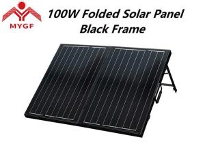 Wholesale Black Frame Solar Panels , Solar Power Panels For Camping Easy Operation from china suppliers