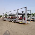 2 Axle Car Trailer Carrier Car Transport Semi-Trailer for Customizable Double