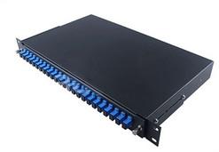 Wholesale Premium Sliding Fiber Optic Patch Panel Rack Mount For SC Adapter from china suppliers