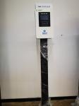 7KW Blue And White Column / Floor Type Single Gun Electric Vehicle AC Charging