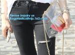 Sling Shoulder Clear PVC Crossbody Bag, PVC hand bag Asia Ladies Shoulder Bag,