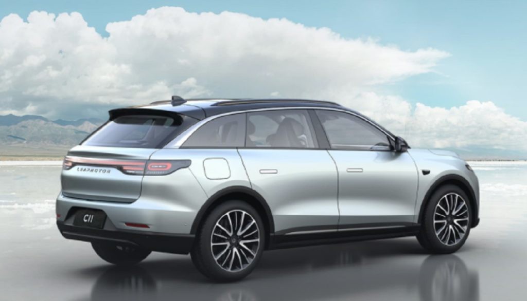 Automotive High Speed Electric Vehicles SUV New Energy Lingpao C11 For Adults