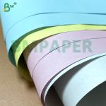 50gsm 60gsm Multiple Colors Black Image Carbonless Paper 8.5"*11" for Invoices
