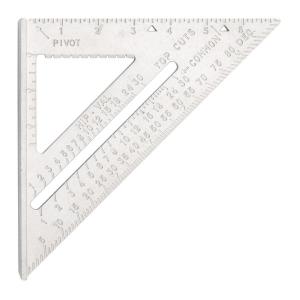 China Multiple Function Aluminum Hardware Products 4-In-1 Aluminum Rafter Angle Square on sale