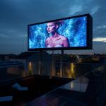 Outdoor Advertising Made Easy Full Color LED Screens with 500*1000*90mm Cabinet