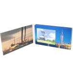 Light Sensor 2.4 Inch LCD Video Brochure 128M USB Connection With Li - Battery