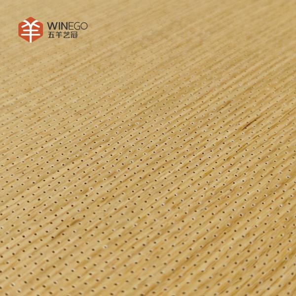 Modern Micro Perforated Acoustic Wall Panels With Veneer Finish For Meeting