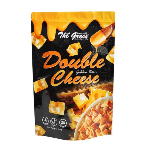 Custom Printing Heat Sealable Corn Snack Packaging Bag Plastic Laminate AL Food