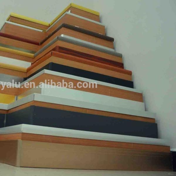 Aluminum Skirting Profile For Wall Decoration Different Finishing Corner Tile