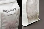 FDA 130 Microns Matte White Coffee Pouch With Pocket Zipper
