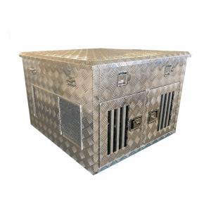 Wholesale Custom Aluminum Dog Boxes For Pick Up Truck , Aluminum Hunting Dog Boxes from china suppliers