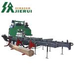 Large Horizontal Electric Band Sawmill for Automatic Wood Cutting in Woodworking
