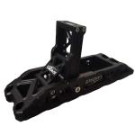 JEEP Compatible Black Anodized Foot Rest Pegs for Easy Installation on Climbing