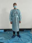 PP+PE Film 42g AAMI Level 3 Disposable Isolation Gown