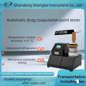 China ST203B Automatic Liquid Coagulation Point Instrument for Detecting the Purity of Drugs Mechanical Automatic Mixing on sale