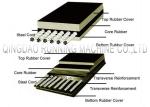 Custom Industrial Steel Conveyor Belt Systems High Strength rubber Mining