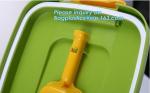 PP plastic type and stocked eco-friendly feature Round pet food container with