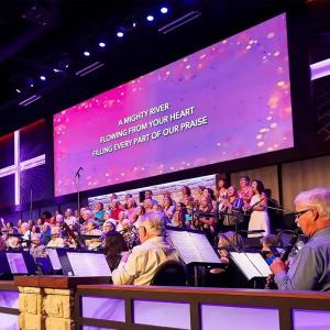 Wholesale P1.25 P2 P2.6 Indoor LED Video Wall Panels Interior Fixed LED Screen Panels For Church from china suppliers