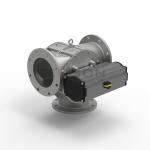 Two Way Gate Pneumatic Diverter Valves For Dilute Phase Conveying System