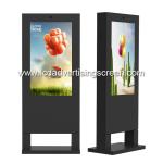 43'' standing outdoor digital signage full HD 1080P WIFI display lcd touch