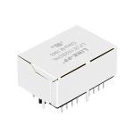LPJE102BDNL Tab Down Yellow/Green LED 1X2 Port RJ45 Modular Jack without